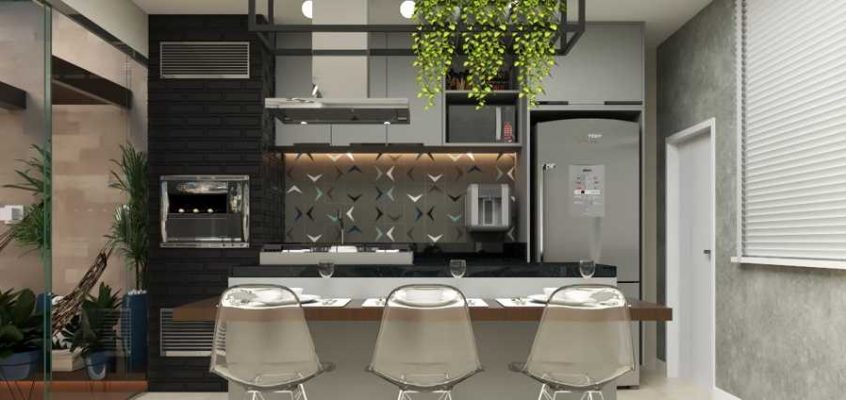 Cozinha para família e amigos por Absiste Arquitetura
